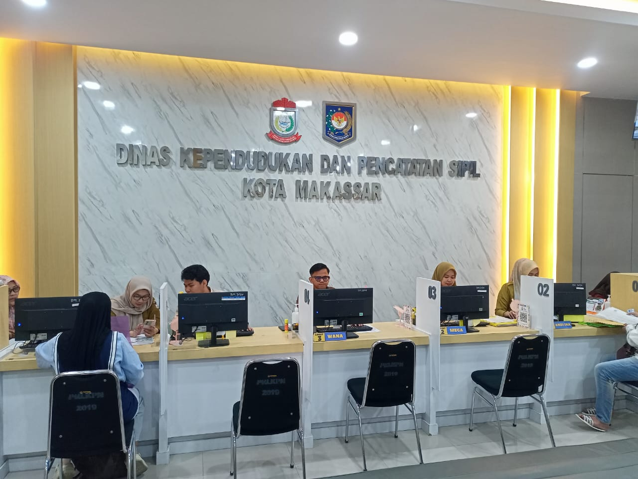 Layanan tatap muka di loket